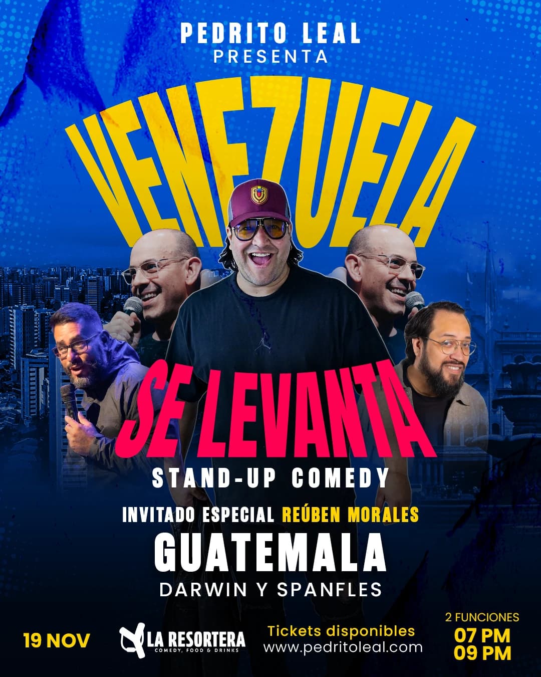 Pedro Leal en Guatemala — Venezuela Se Levanta en La Resortera