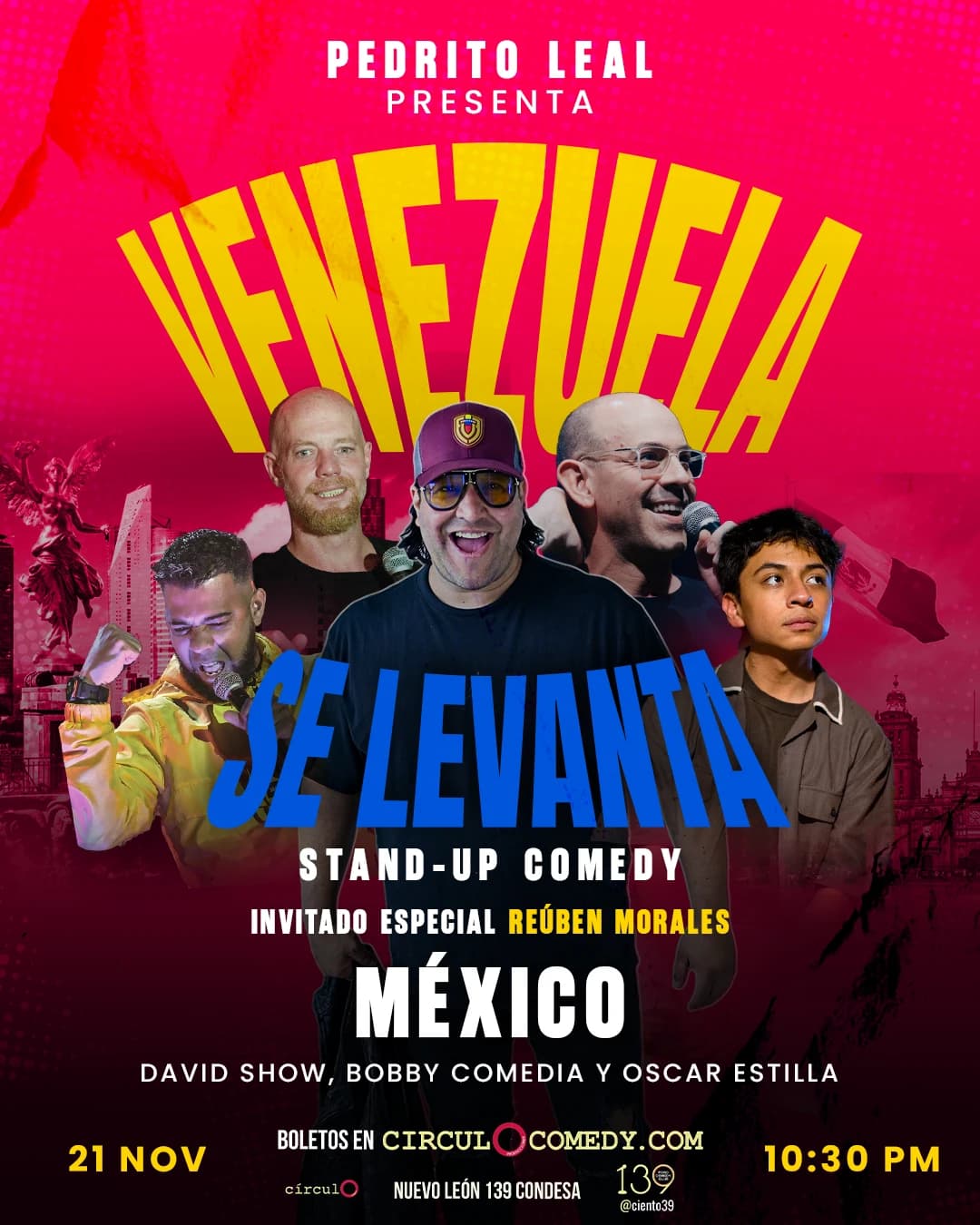 Pedro Leal en México — Venezuela Se Levanta